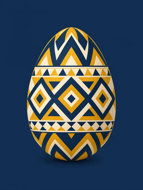 Sinikultainen pääsiäismuna
